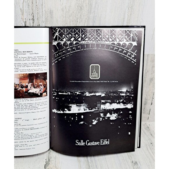 Vintage PARIS HOTEL GUEST GUIDE BOOK 85 French American 1980's Travel Photos - Picture 9 of 16